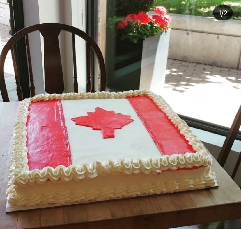 Happy Canada Day celebration cake Photograph by Milleflore Images - Fine  Art America