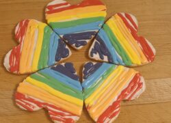 Pride Rainbow Sugar Cookie