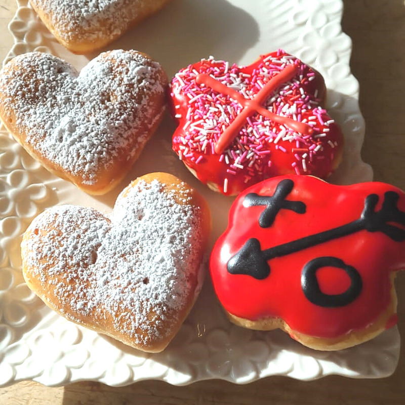 best valentines day doughnut donut white rock south surrey hillcrest bakery