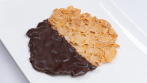 Half-dipped Florentine