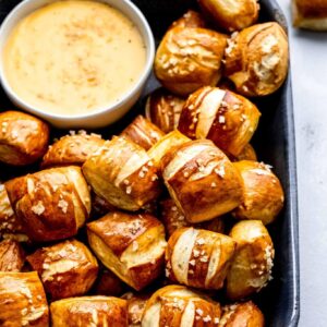 Soft Pretzel Bites w/ Cheese Dip